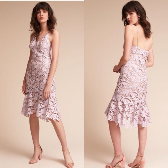 Anthropologie/BHLDN Marina Lace Overlay Dress - Picture 1 of 5